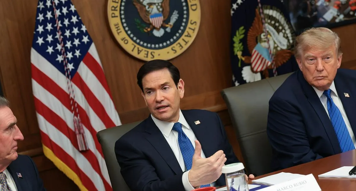 Marco Rubio llega a Colombia y se reúne con el presidente De la Espriella en Barranquilla