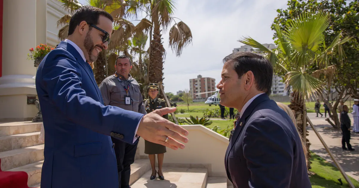 Marco Rubio aseguró que conoció a Abelardo de la Espriella antes de su llegada a la política