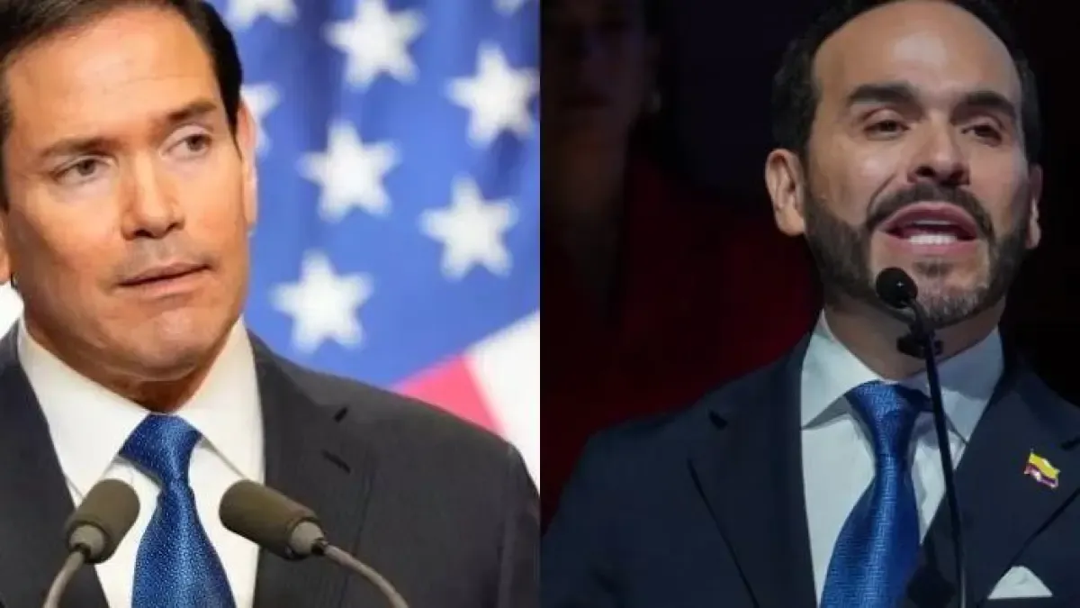 Marco Rubio llega a Barranquilla para reunirse con el presidente De La Espriella