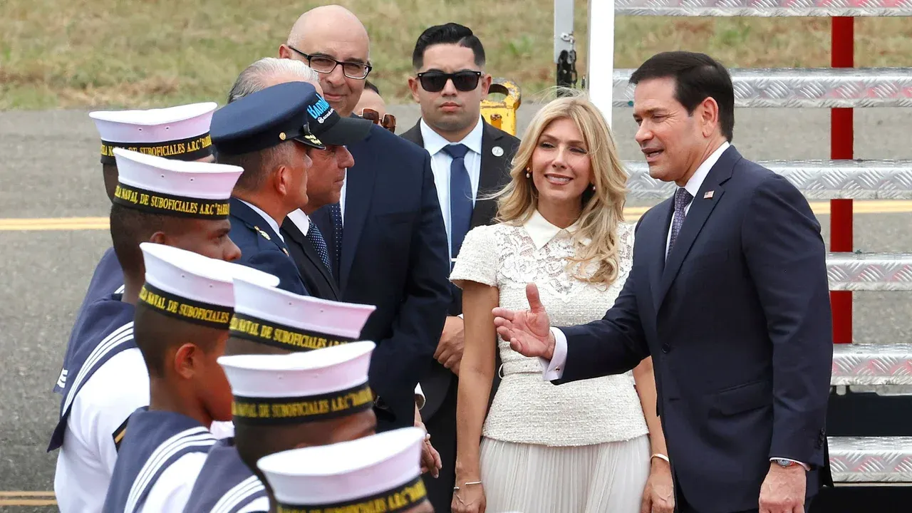 Marco Rubio llegó a Barranquilla y se reúne con el presidente Abelardo de la Espriella