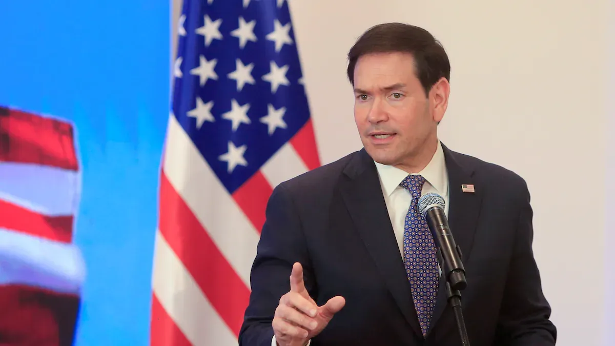 Marco Rubio parte de Barranquilla a Quito luego de su encuentro con el presidente De la Espriella