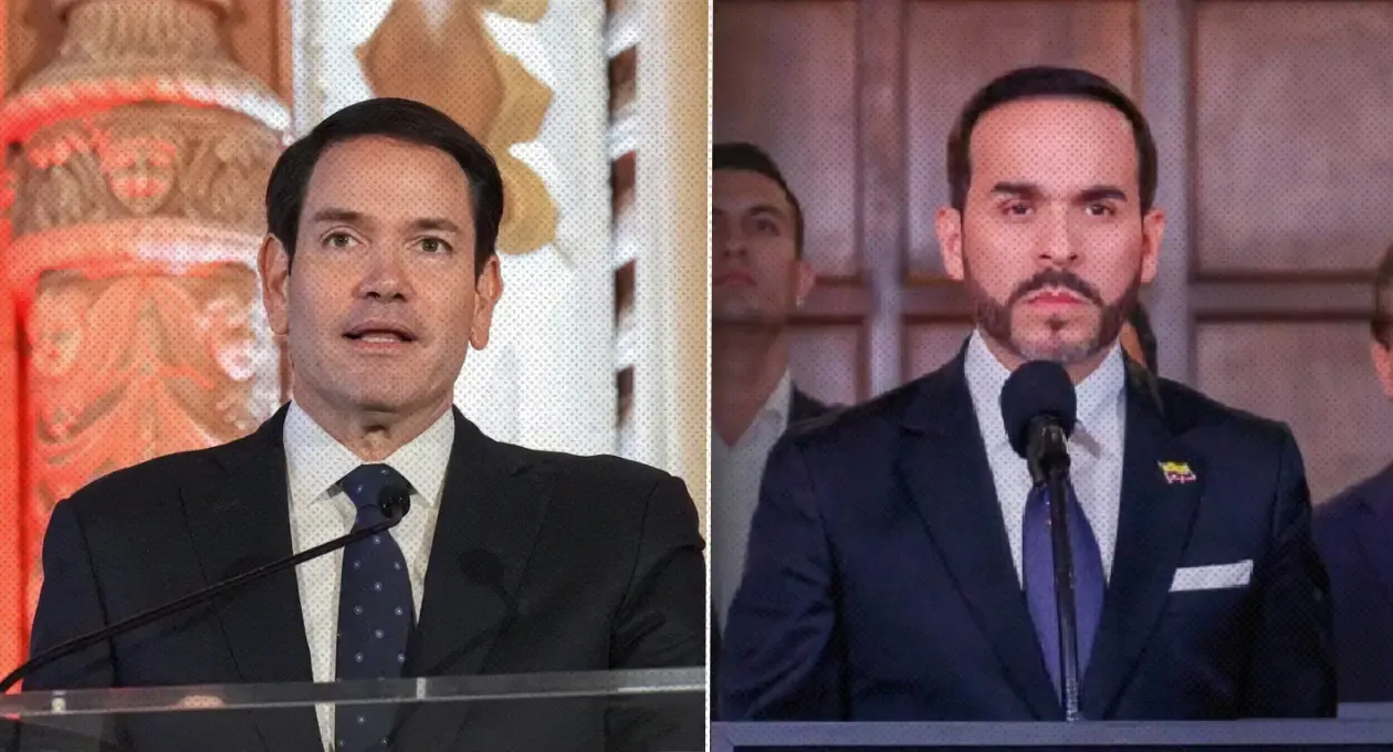 Marco Rubio viaja a Barranquilla para reunirse con el presidente Abelardo de la Espriella