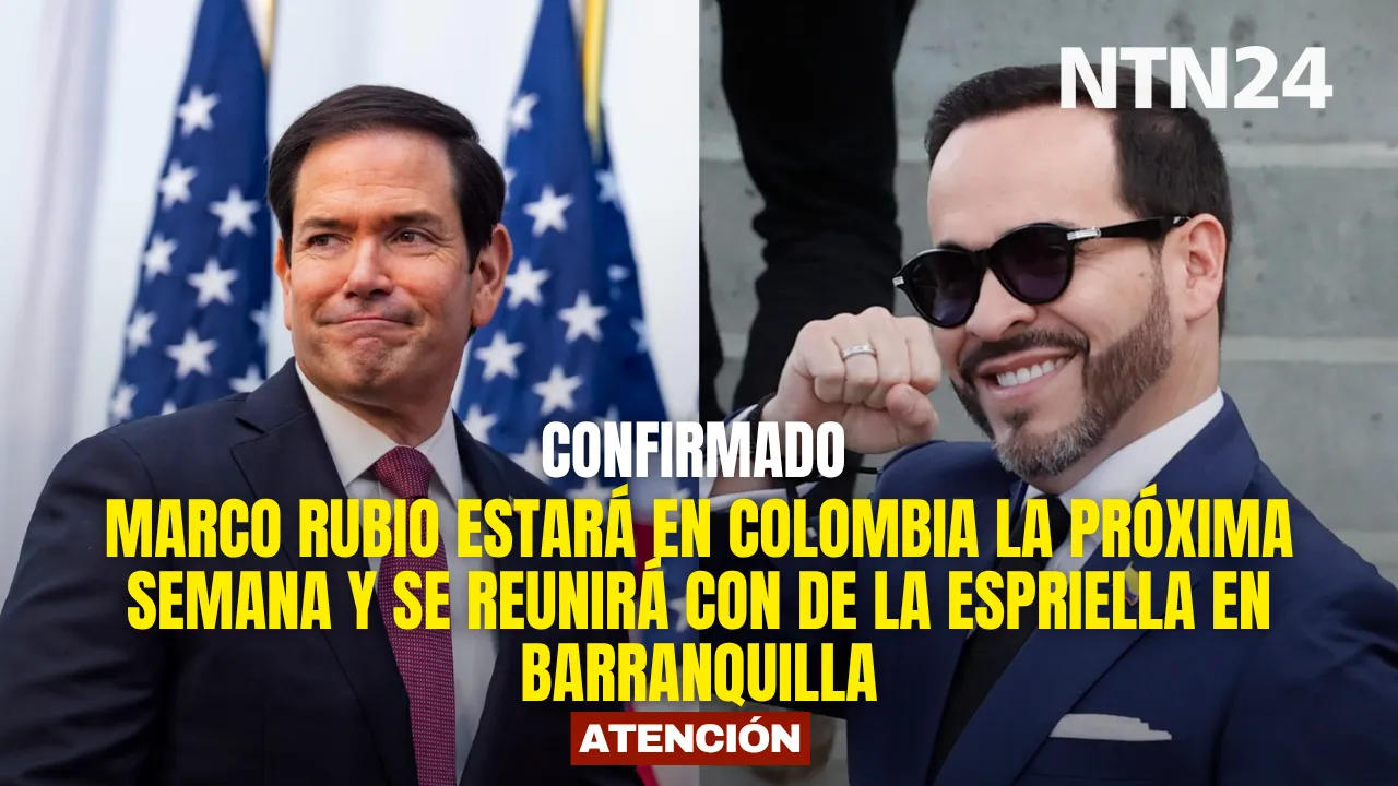 Marco Rubio visitará Colombia la próxima semana y se reunirá con el presidente Abelardo de la Espriella