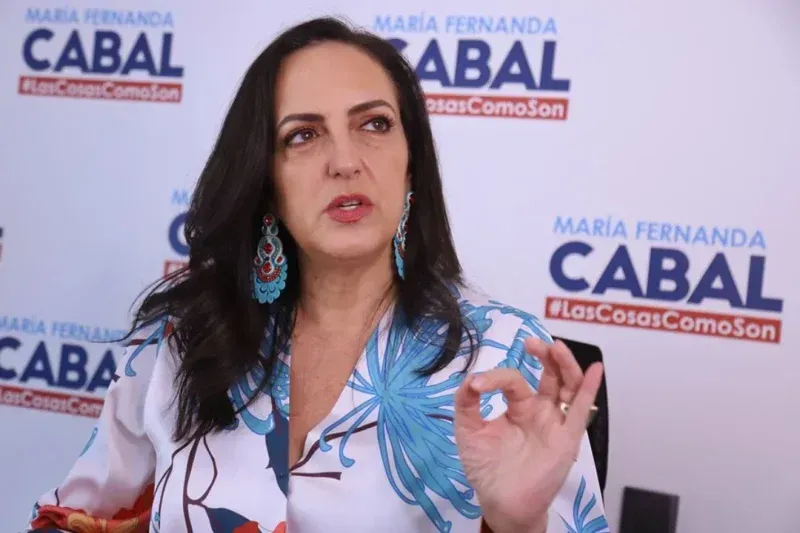 María Fernanda Cabal pidió al presidente electo Abelardo de la Espriella denunciar el Acuerdo de Escazú