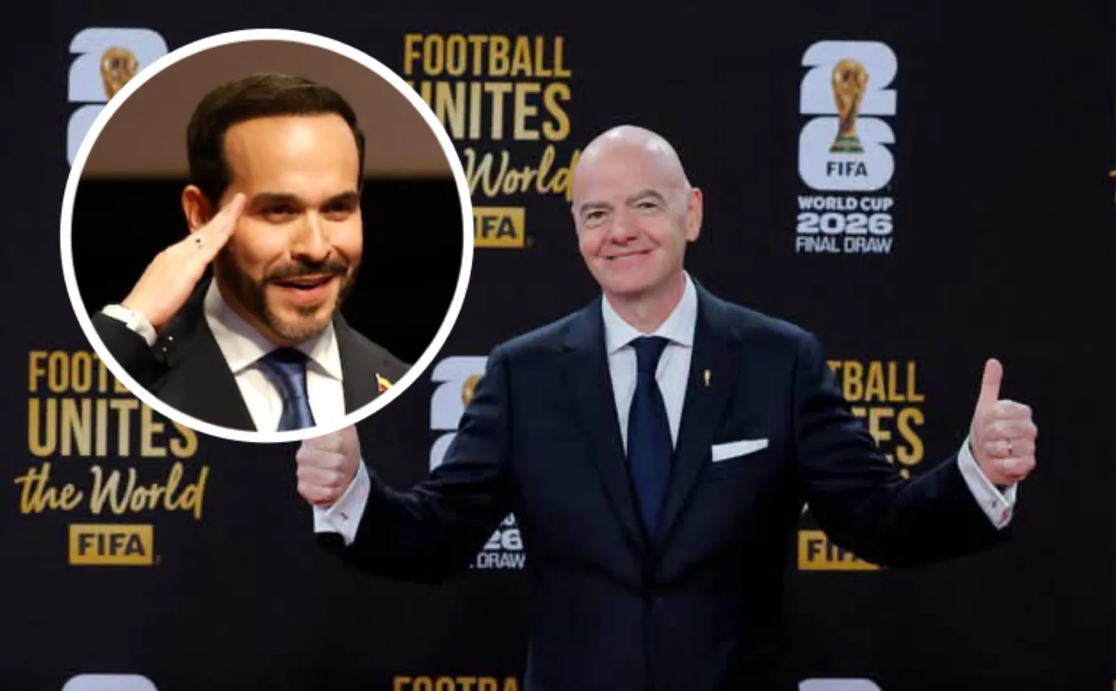 Dirigente de la FIFA asistiría a la posesión presidencial de Abelardo De la Espriella en Cali