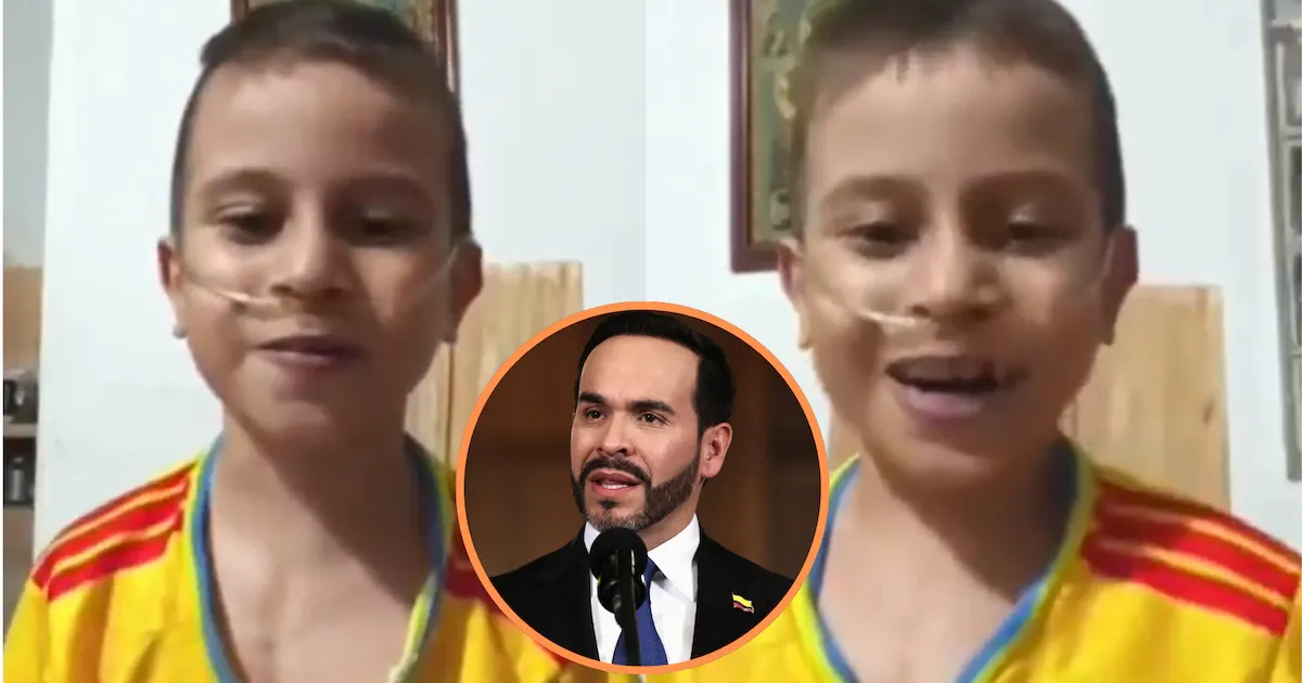 Presidente De la Espriella intercede por niño cucuteño con cardiopatía que pedía ayuda a la Nueva EPS