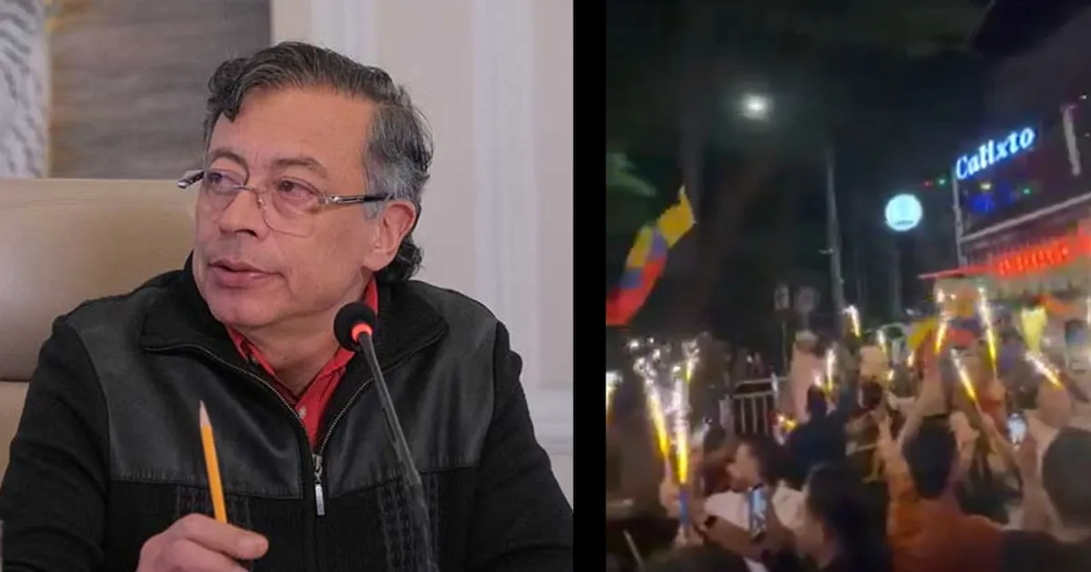 Medellín celebró con fuegos artificiales la llegada de Abelardo de la Espriella a la presidencia