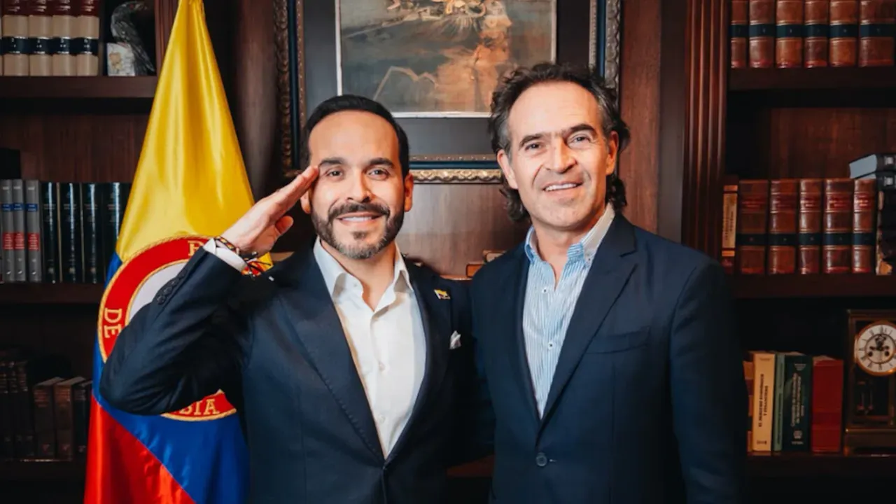 Abelardo De La Espriella se reunió con el alcalde de Medellín en Barranquilla