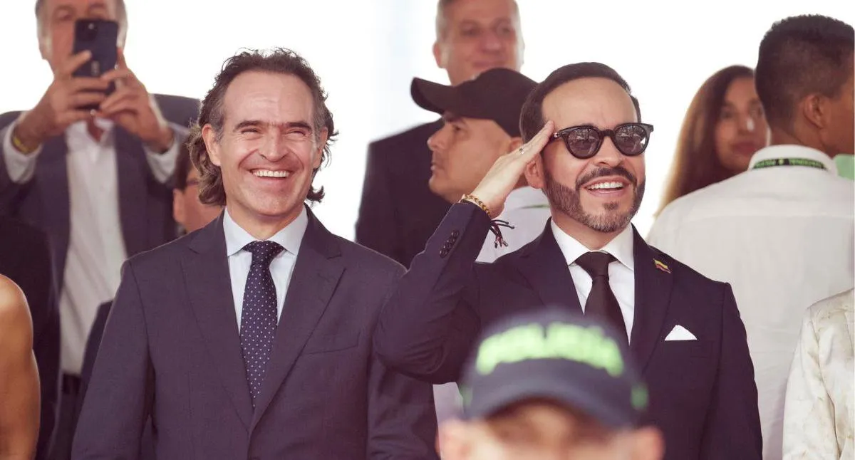 Fico Gutiérrez dio la bienvenida al presidente electo Abelardo De La Espriella en Medellín
