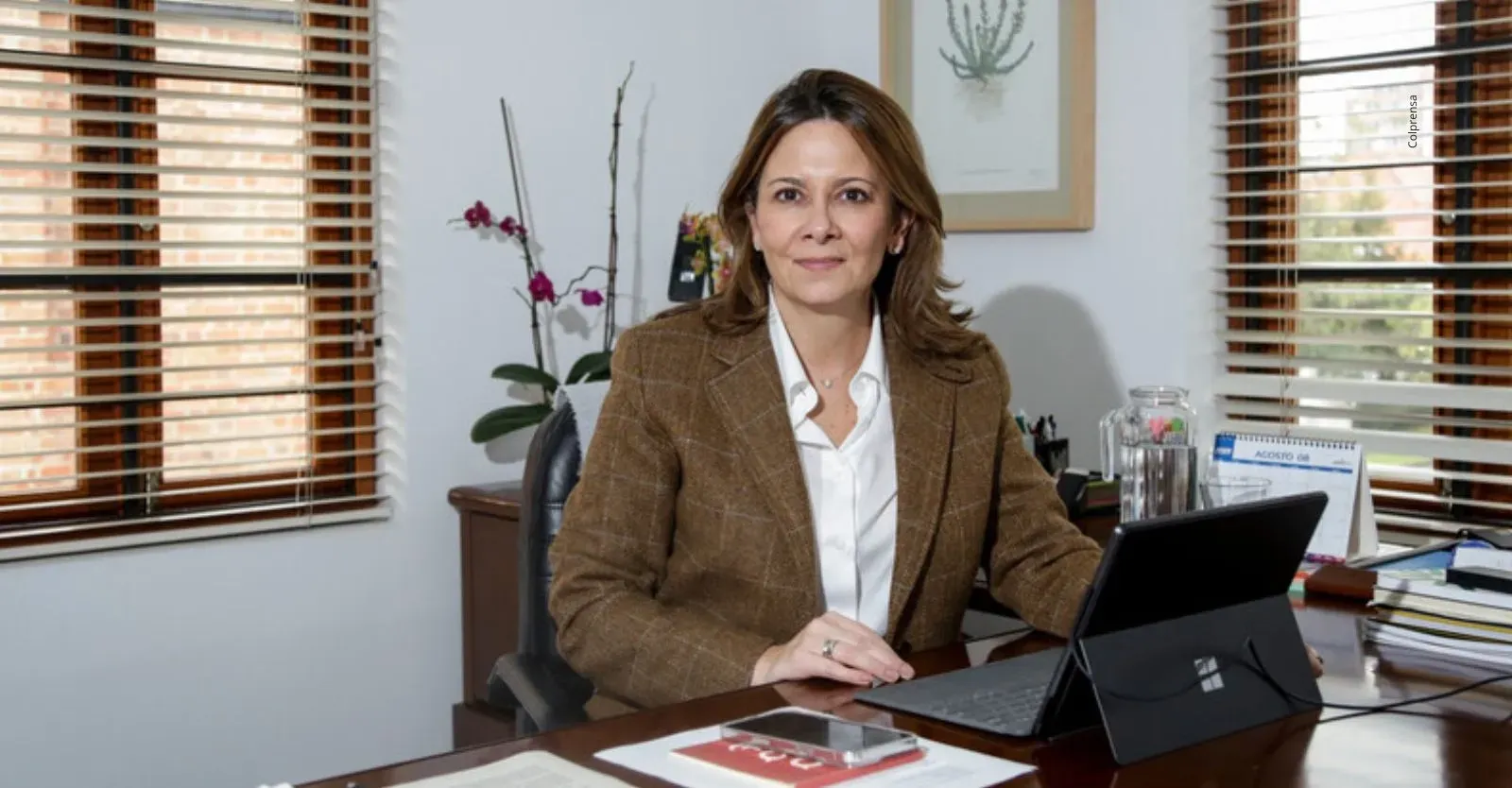 Ana María Vesga asume el Ministerio de Salud en el gobierno de Abelardo de la Espriella