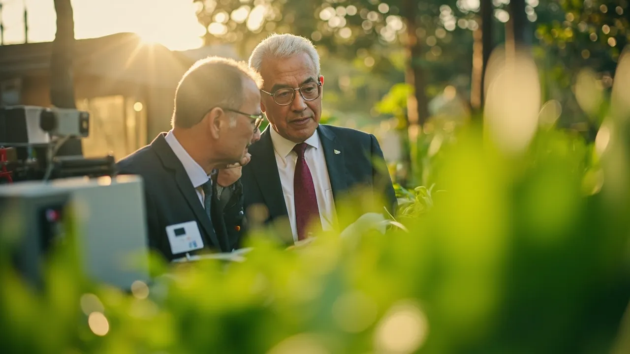 Ministro de Agricultura visitó el CIAT y habló sobre el futuro del campo colombiano