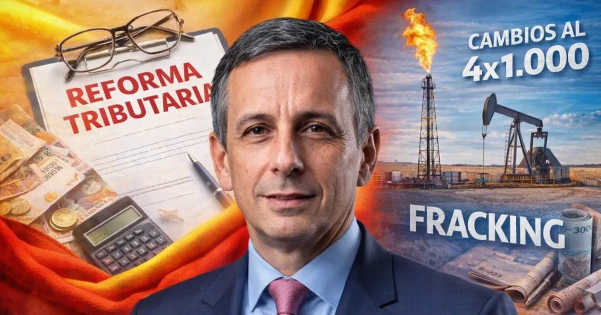 El Minhacienda de Abelardo de la Espriella plantea reforma tributaria, fracking y cambios al 4x1.000