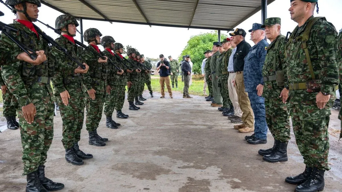 Ministros de Defensa e Interior visitan el Sur de Bolívar y anuncian sistemas antidrones