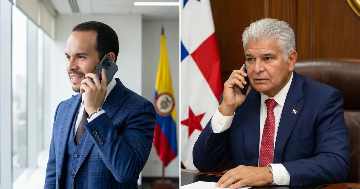 De La Espriella y el presidente de Panamá sostienen una conversación sobre seguridad e inversión