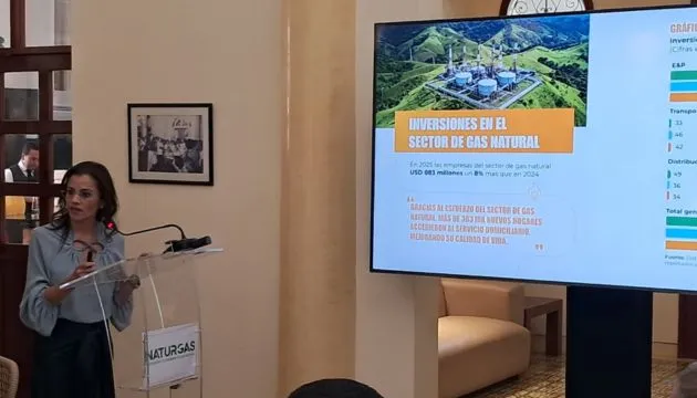 Naturgas elogia la rápida gestión del presidente De la Espriella para asegurar el gas en Colombia