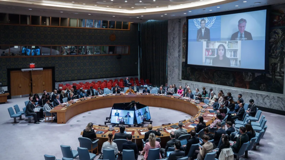 Colombia ante el Consejo de Seguridad de la ONU: 'No es un conflicto, es una invasión'