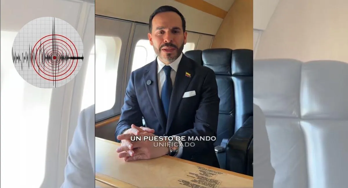 Presidente De la Esprilla se pronuncia tras sismo en Colombia y modifica su agenda hacia Bogotá