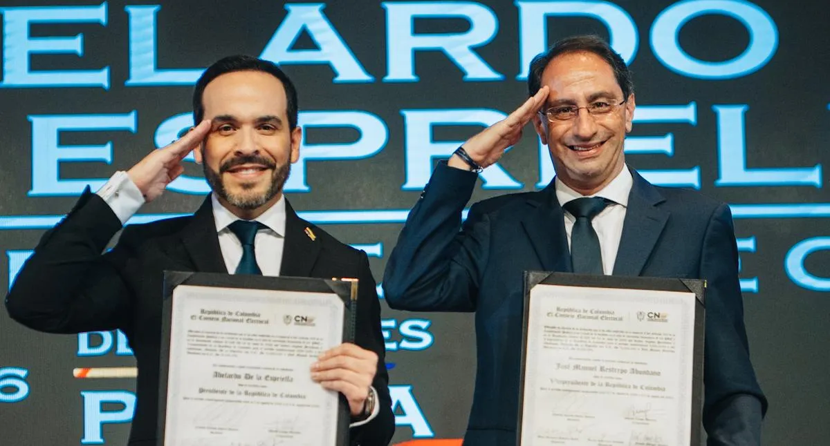 Abelardo de la Espriella recibe la credencial del CNE y se dirige al país como presidente electo