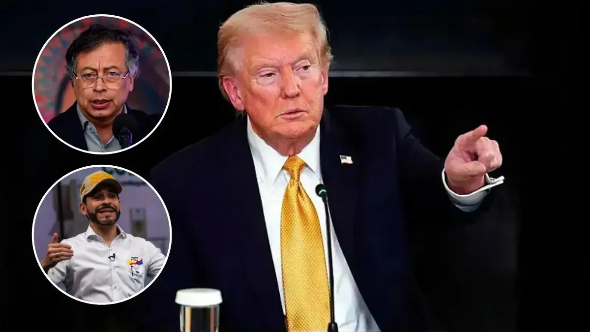 Trump dice que no le gustaba Petro y reitera su apoyo a De la Espriella