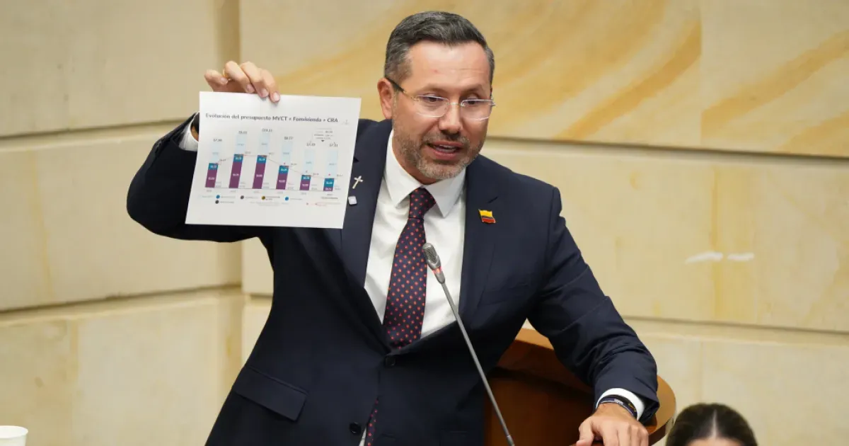 Senado negó la moción de censura contra el ministro Beltrán y lo mantuvo en el cargo