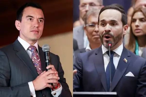 El presidente de Ecuador, Daniel Noboa, viajará a Colombia el 7 de agosto para la posesión de Abelardo de la Espriella