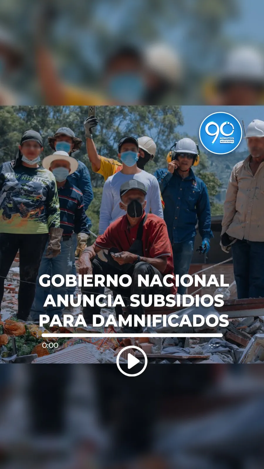 Presidente de la Espriella anuncia apoyo mensual de 875.452 pesos para damnificados en Chocó