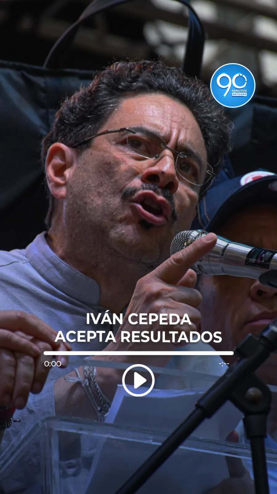 Iván Cepeda acepta el resultado electoral y reconoce a Abelardo De La Espriella como nuevo presidente