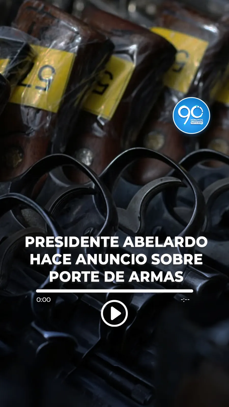 Presidente De la Espriella levanta la suspensión del porte de armas en Colombia