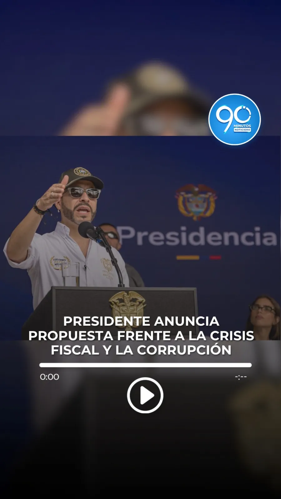 Presidente De La Espriella propone atenuar penas a corruptos que delaten a sus cómplices