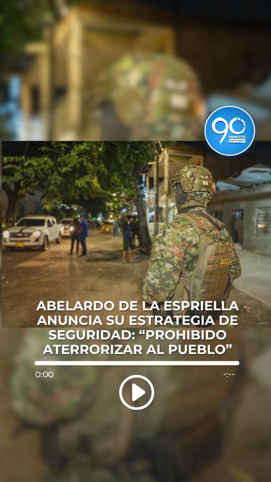 Presidente De la Espriella trazó la ruta de seguridad ante la nueva cúpula militar