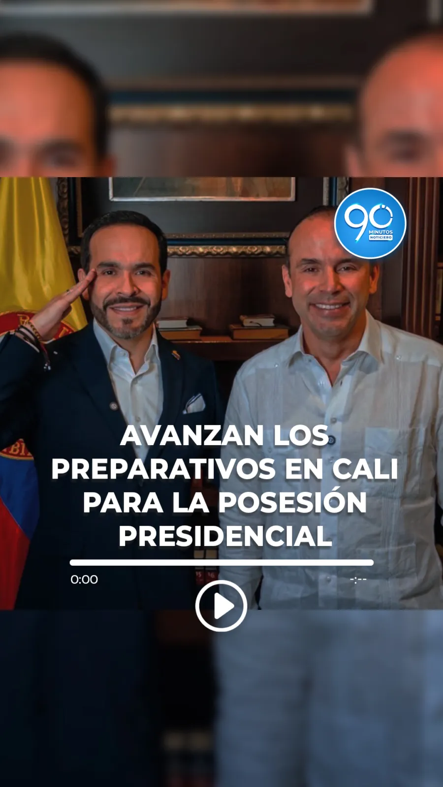 Cali ultima dispositivo de seguridad para la posesión presidencial de Abelardo de la Espriella