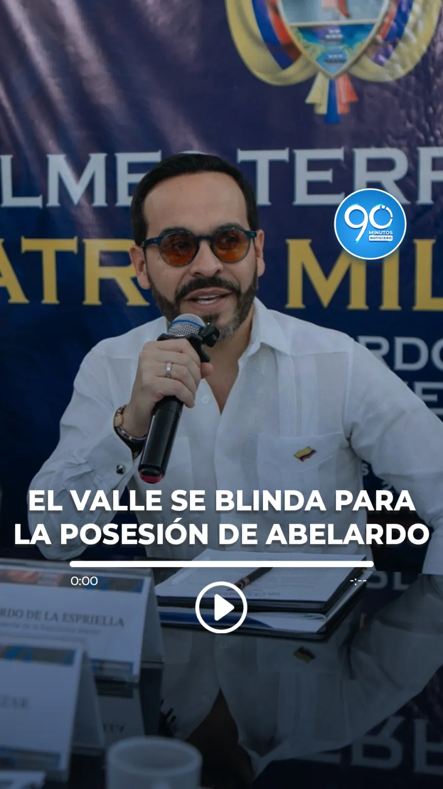 Más de 11.000 uniformados custodian la posesión de Abelardo de la Espriella en Cali