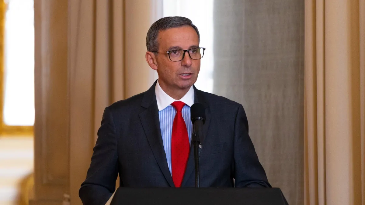 El ministro de Hacienda Miguel Gómez presenta los lineamientos de la reforma tributaria del gobierno de De la Espriella