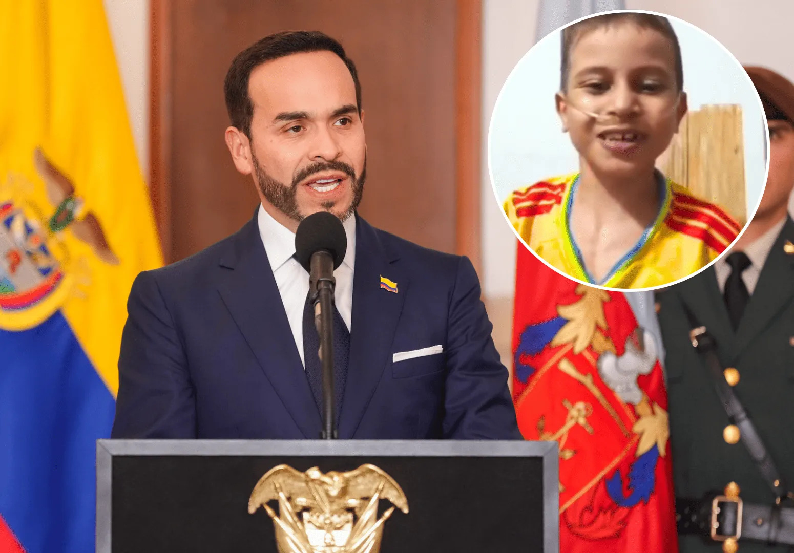 Nueva EPS traslada a Lucas, el menor cucuteño que pidió ayuda al presidente De la Espriella