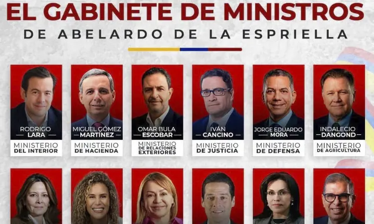 Abelardo De La Espriella da a conocer su nuevo Gabinete ministerial