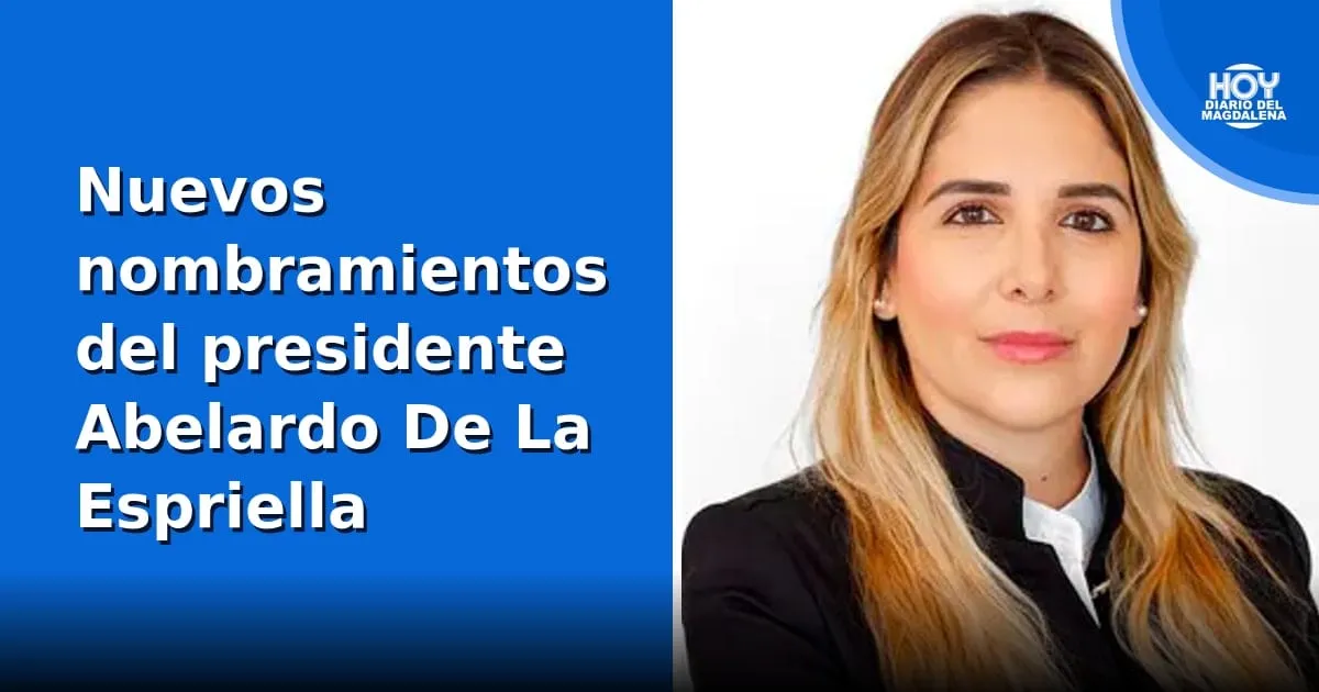 Abelardo De La Espriella continúa con los nombramientos de su gabinete a días de asumir la presidencia