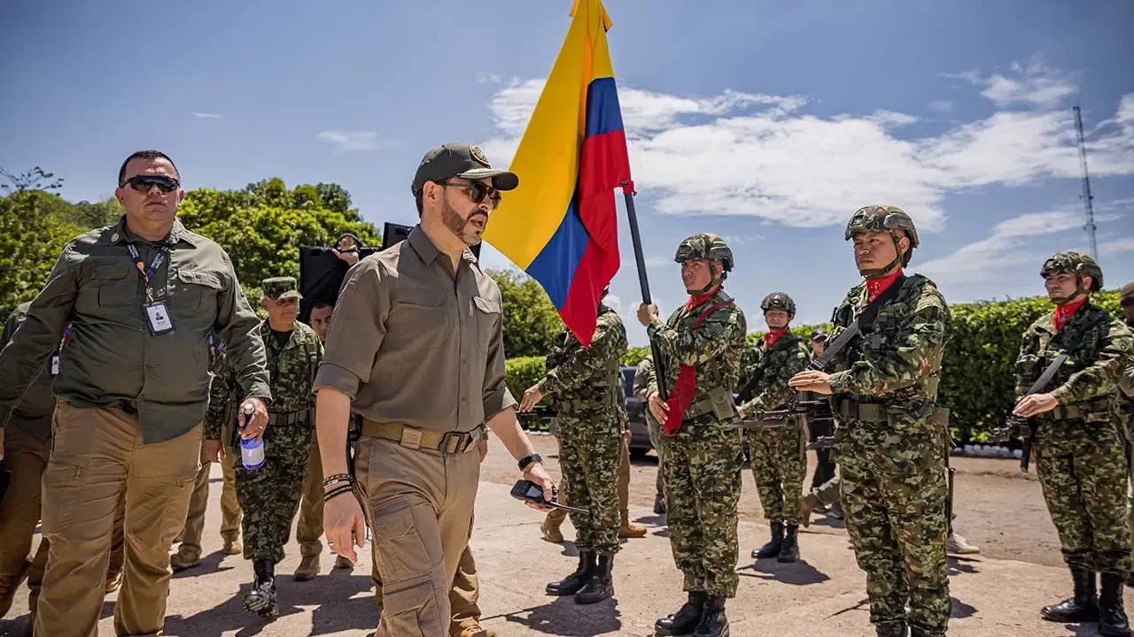 Presidente De La Espriella presenta la Fuerza de Tarea Conjunta Urano contra el narcoterrorismo y el hurto de hidrocarburos