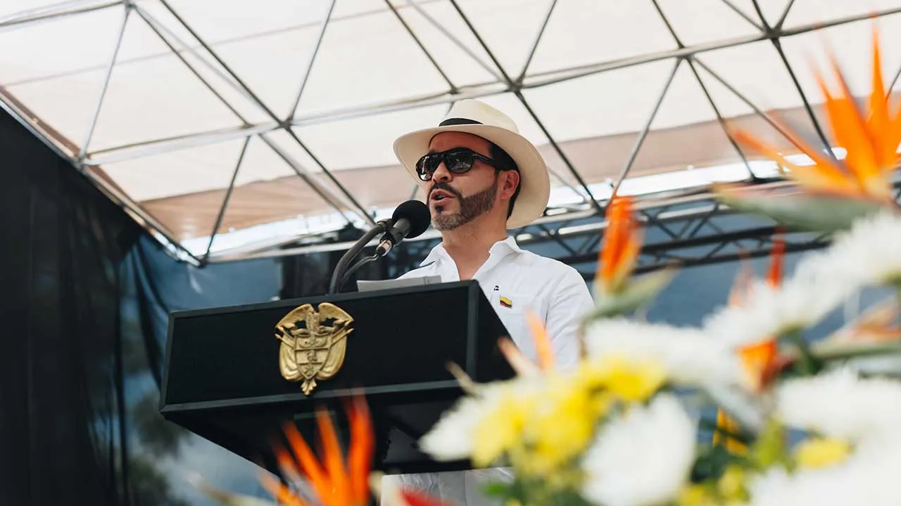 Abelardo De La Espriella posesionó a Jorge Eliécer Laverde Vargas como nuevo Contralor General de la República