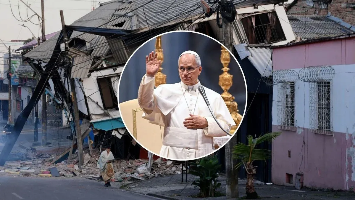 Papa León expresa su solidaridad con Colombia por el terremoto en llamada con el presidente De la Espriella
