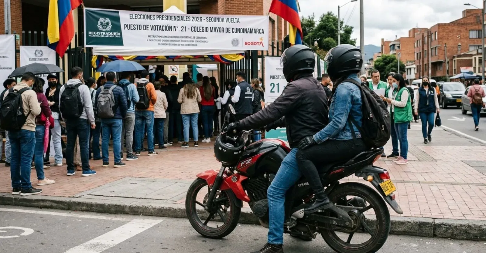 Segunda vuelta electoral: Gobierno aclara qué pueden restringir los alcaldes sobre el parrillero en moto
