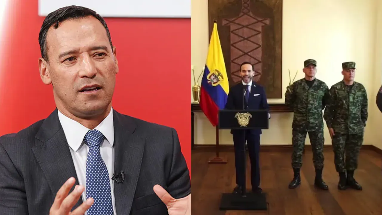 Pedro Sánchez, exministro de Defensa de Petro, envía mensaje a la nueva cúpula militar nombrada por De La Espriella