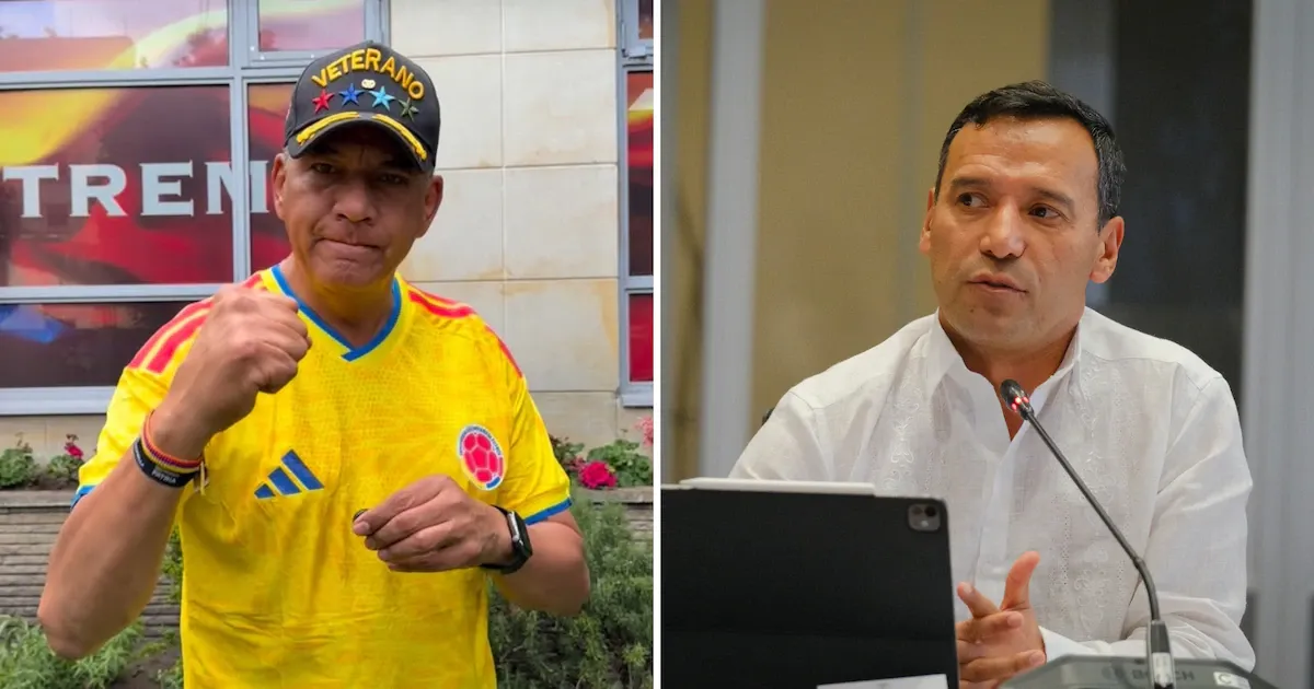 Sánchez saliente wished éxito al nuevo ministro de Defensa, el general (r) Jorge Eduardo Mora
