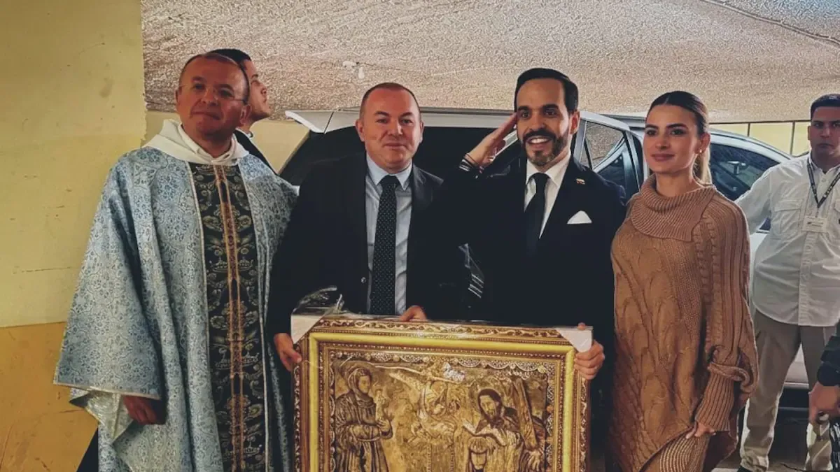 Abelardo De La Espriella llegó a Chiquinquirá para cumplir una promesa a la Virgen del Rosario