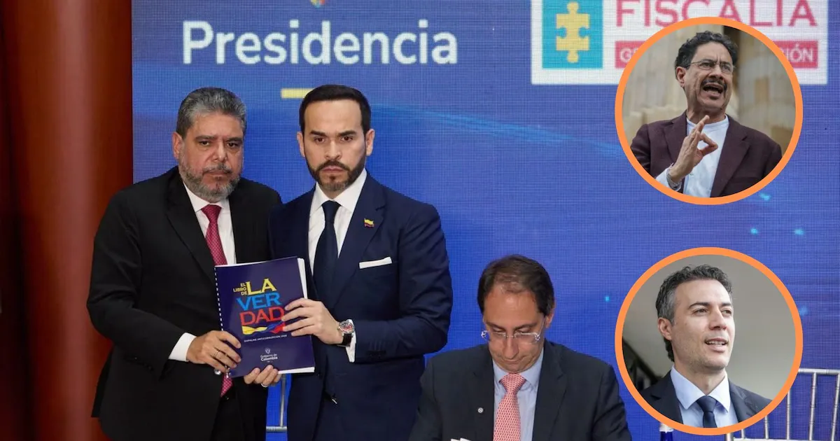 Iván Cepeda y Daniel Quintero cuestionan el documento entregado por Abelardo de la Espriella en la Fiscalía