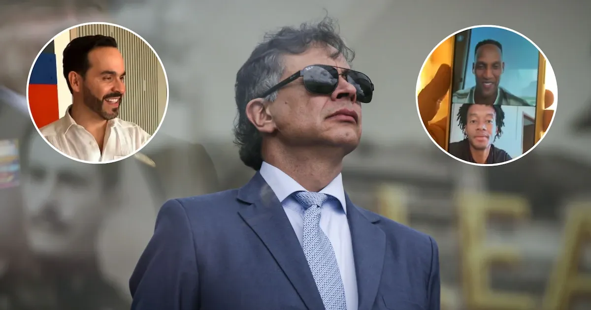 Petro cuestiona a Cuadrado por respaldar al presidente electo Abelardo de la Espriella