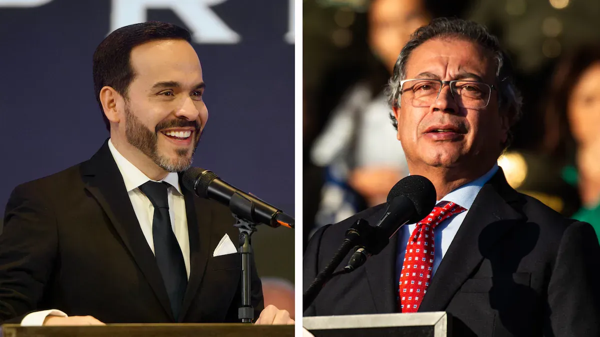 Petro y De la Espriella compiten por el simbolismo militar