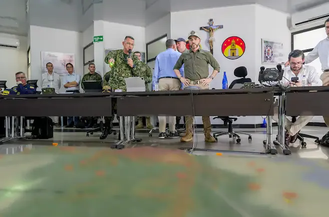 De la Espriella presidió consejo de seguridad en Cúcuta y anunció nuevas medidas tras carro bomba en Los Patios