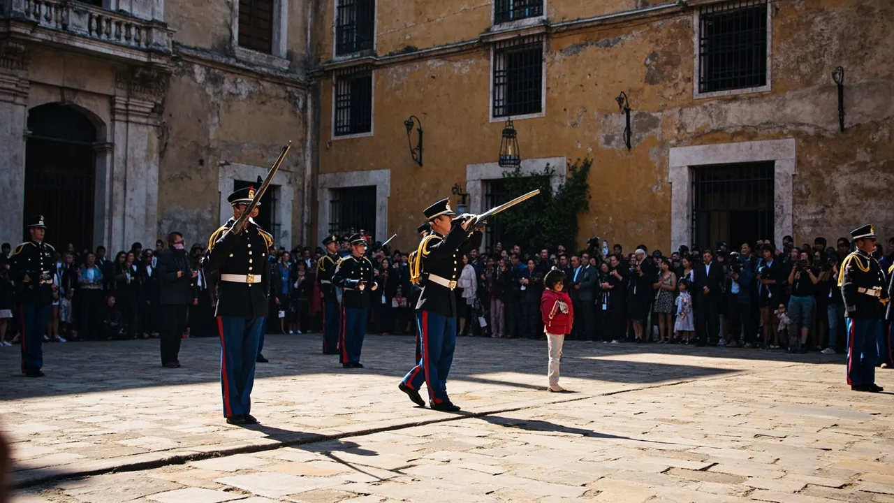 Por primera vez desde 2019, el presidente De la Espriella preside el Relevo de Guardia en la Casa de Nariño