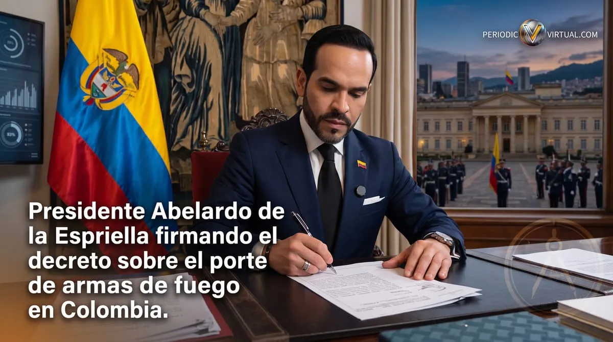 De la Espriella levanta la suspensión del porte de armas en Colombia