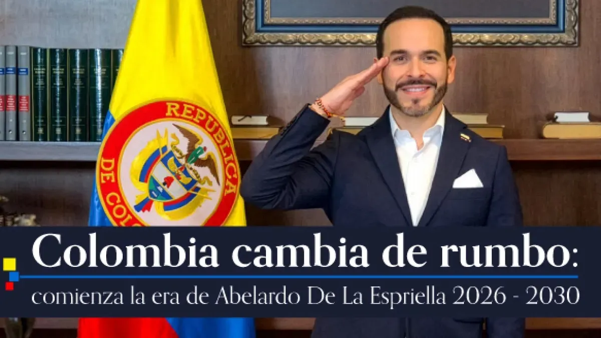 Abelardo De La Espriella se posesiona como presidente 61 de Colombia en una ceremonia en Cali